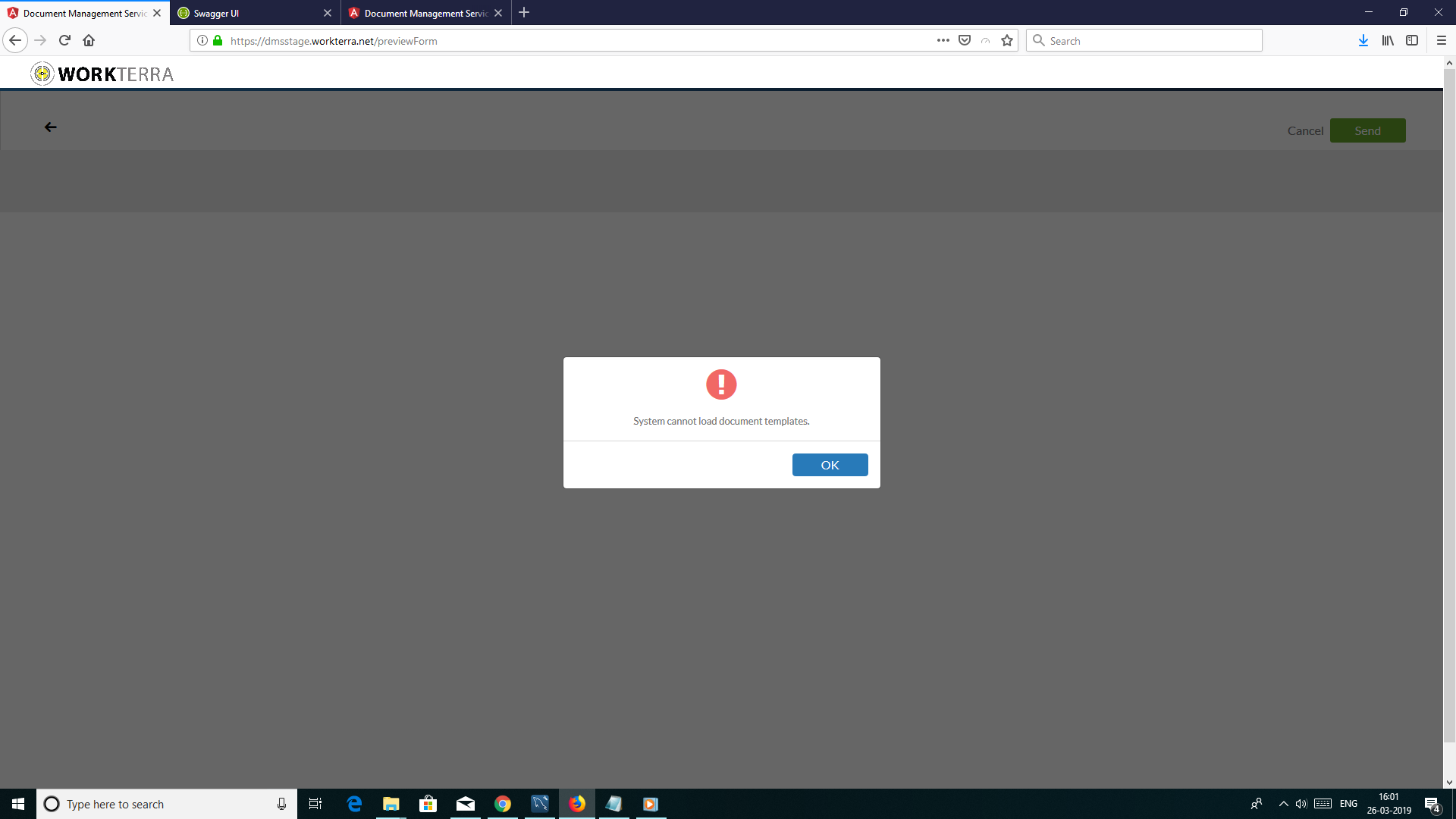 [DMS-958] Form Preview Page | The form is not loaded on Page Refresh ...