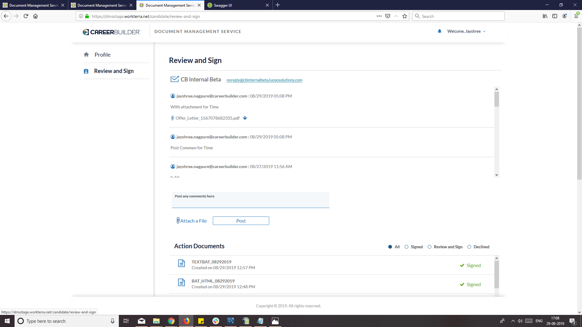 [DMS-1776] CBAT: Show some text for UTC Time -- Candidate Login pages ...