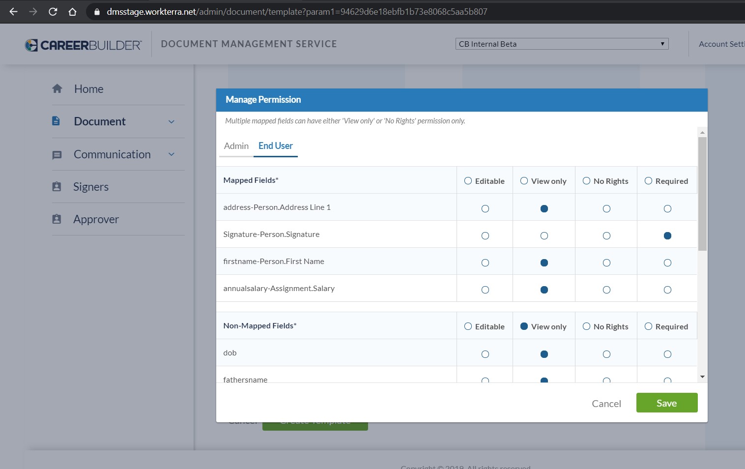 [DMS-2252] Validation for required non-mapped fields not working ...