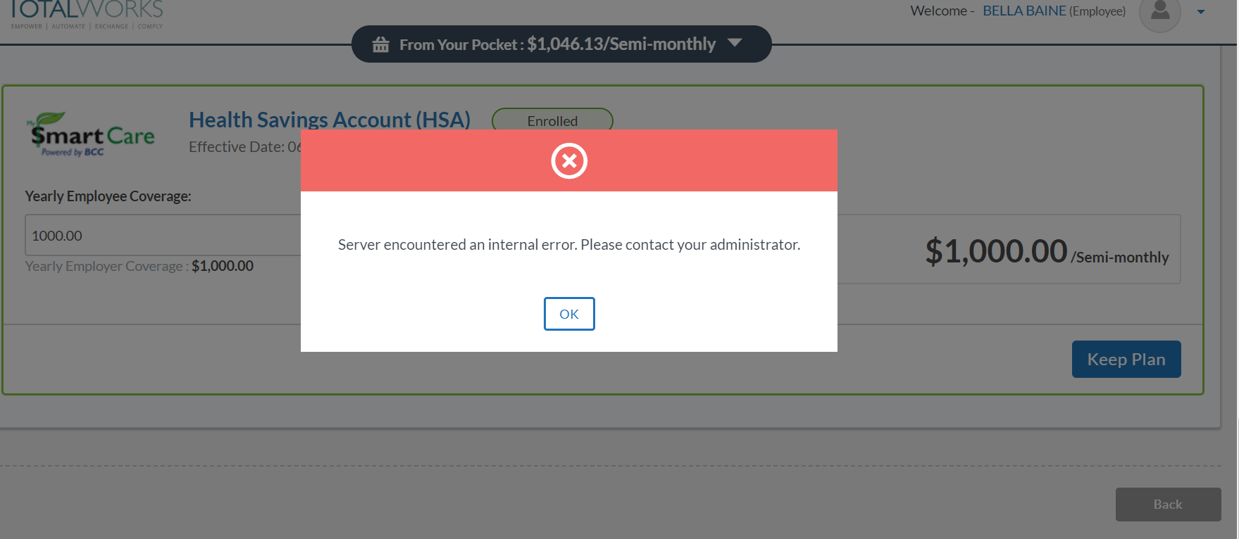 [WB-966] TotalWorks - PrePROD issues -- Confirmation Statement ...