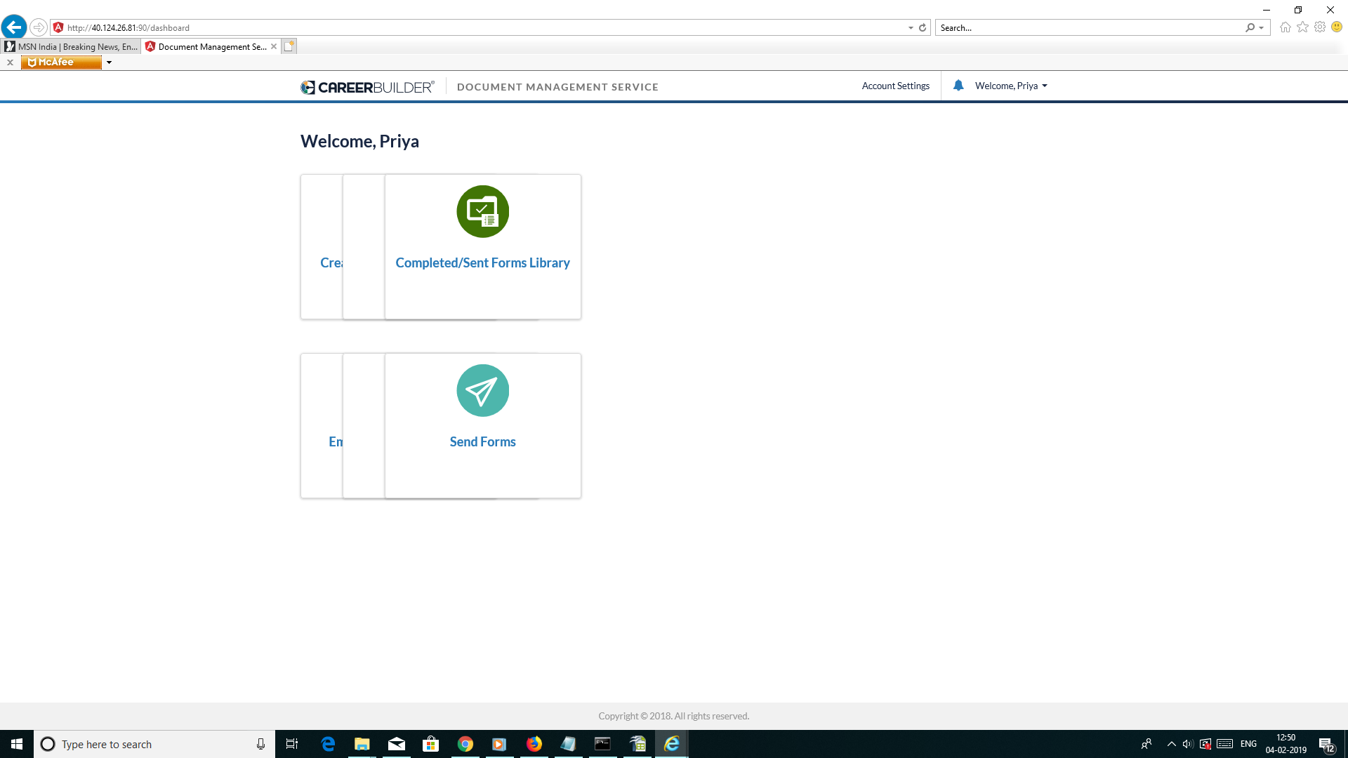 [DMS-453] Create document template | Fields are not populating in IE ...